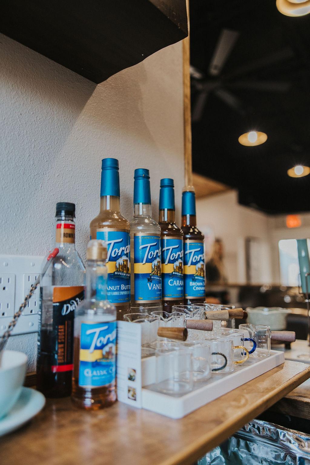 One of our delicious coffees and bagels